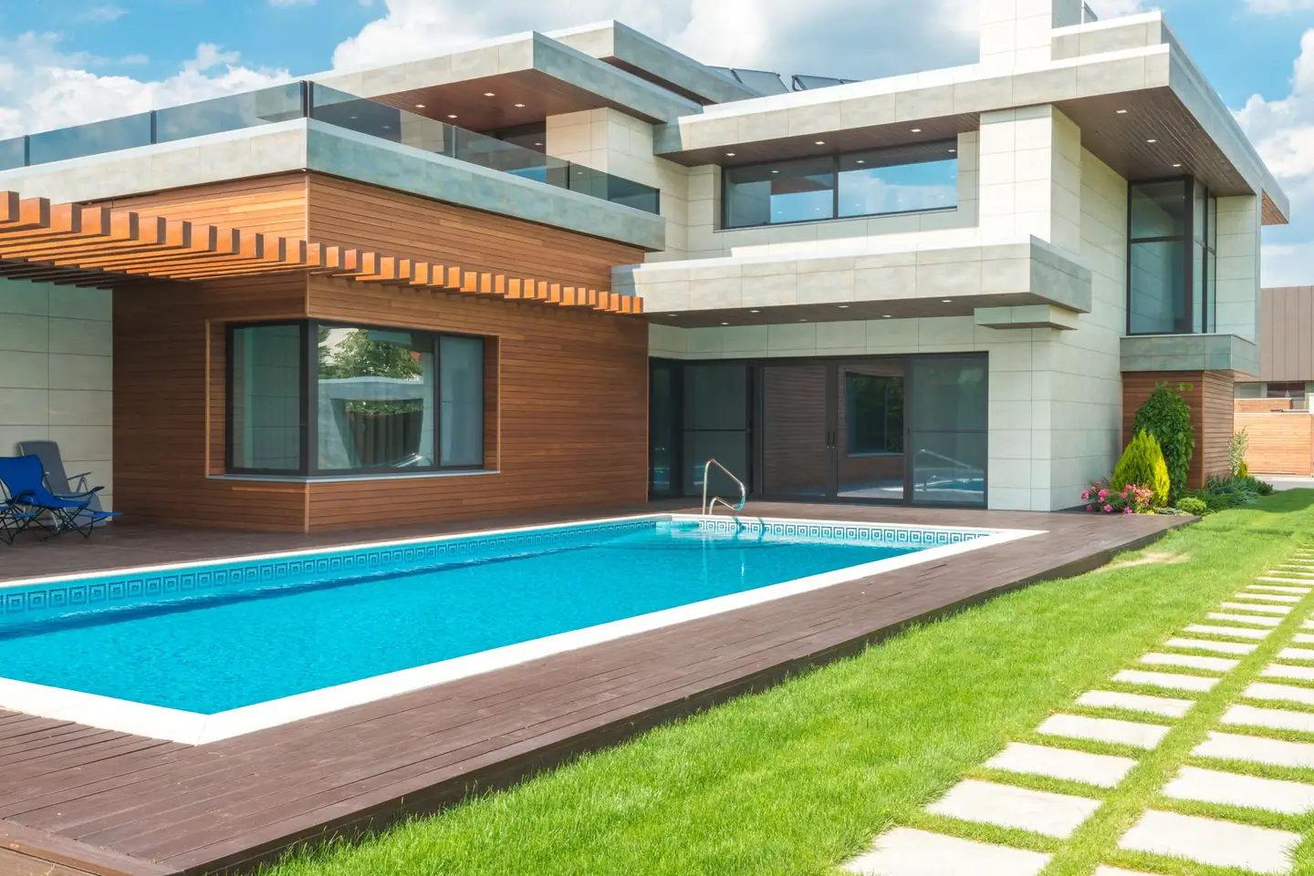 Swimming pool built in Pennant Hills, NSW